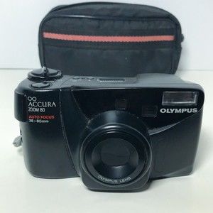 Olympus Accura Zoom 80 Point & Shoot 35mm Film Camera - 38-80mm Lens (READ)